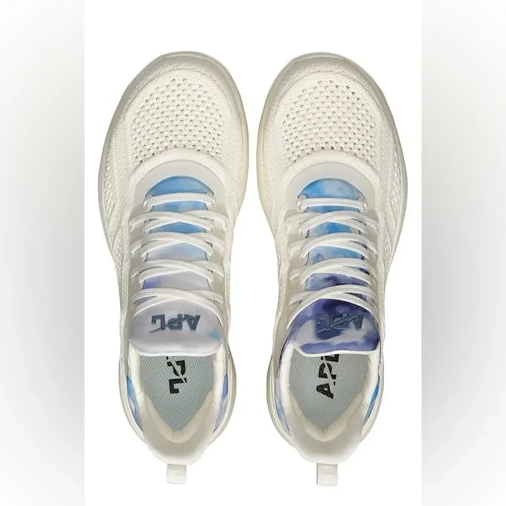 APL Techloom Tracer Sneaker In Warm Silk/Ice Blue/Tie-Dye  $265.00